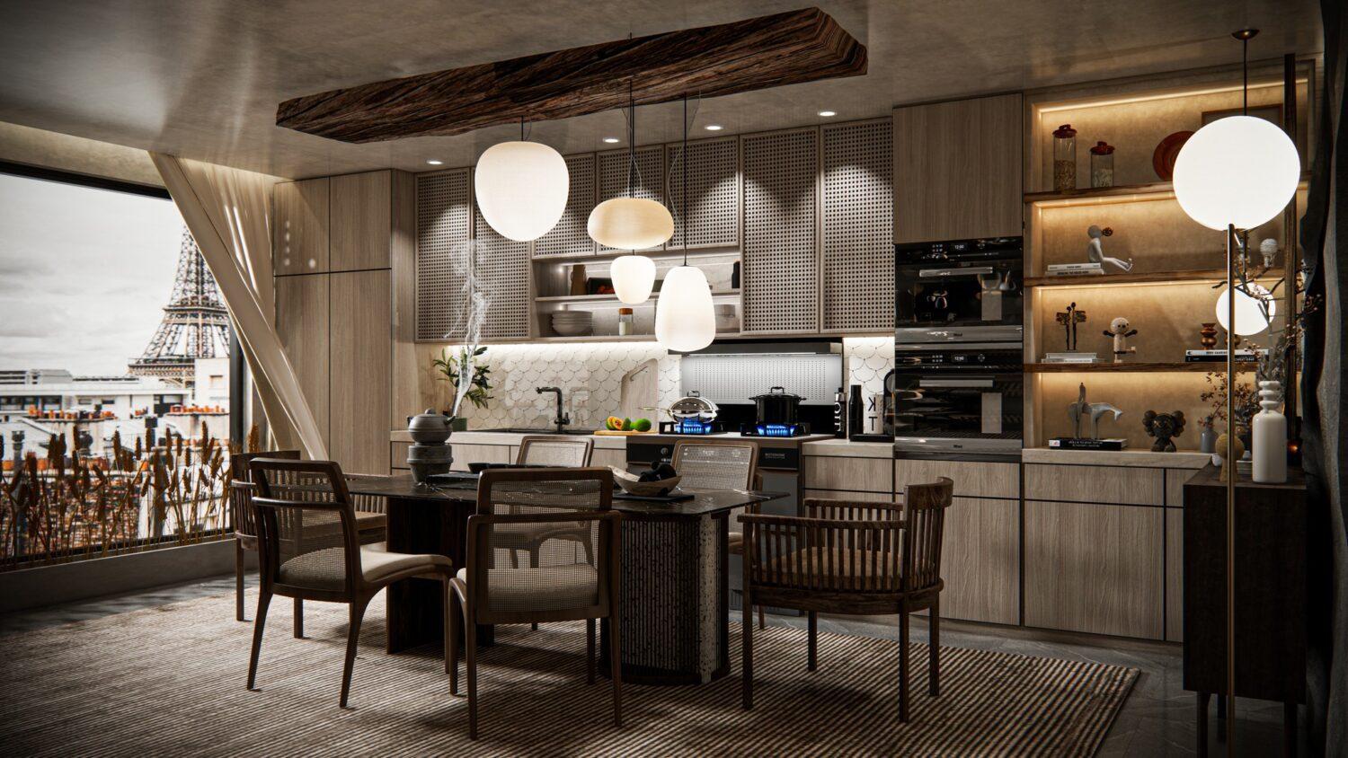 Kitchen Room Interior