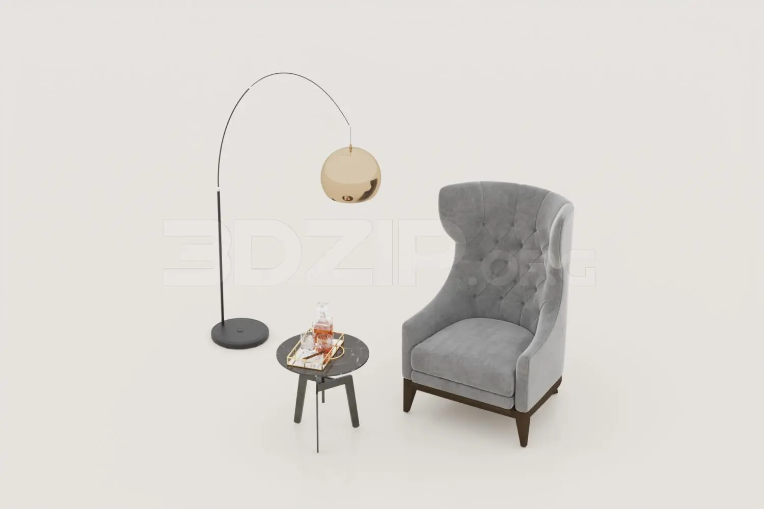 Decorative — preview 1, by Dinh Huong (3dzip)