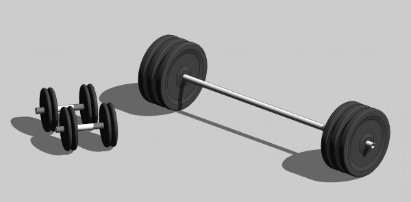 Lifting weights