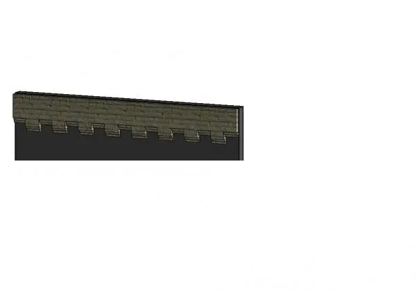 Brick Dentils — preview 1, by LeRoy Enterprises (RevitCity, CC0)