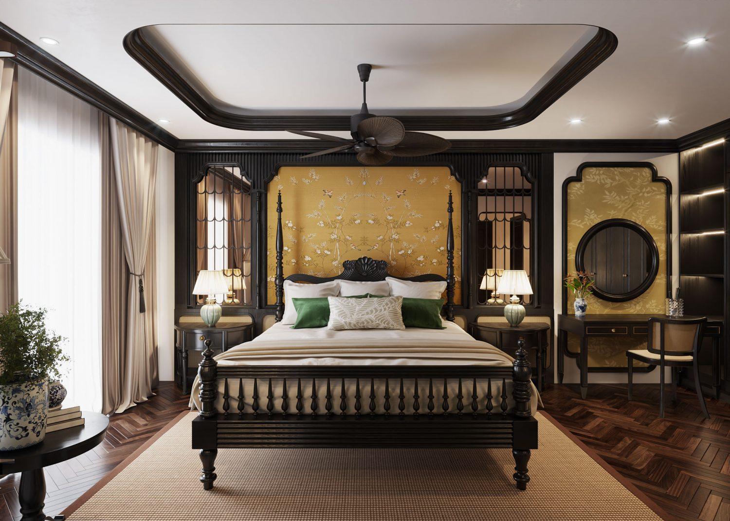 Indochine Master Bedroom Interior