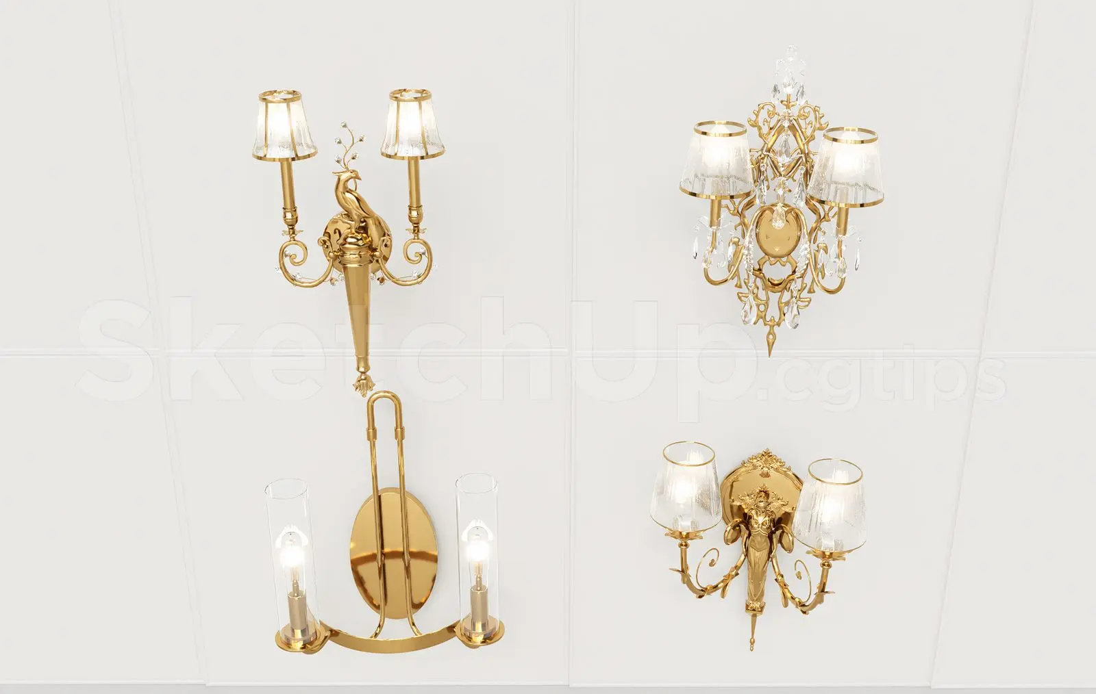 Wall Light — preview 1 (cgtips)
