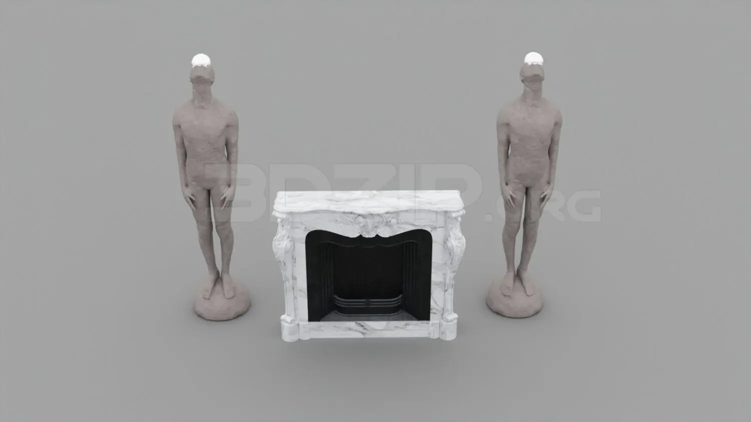 Fireplace — preview 1 (3dzip)
