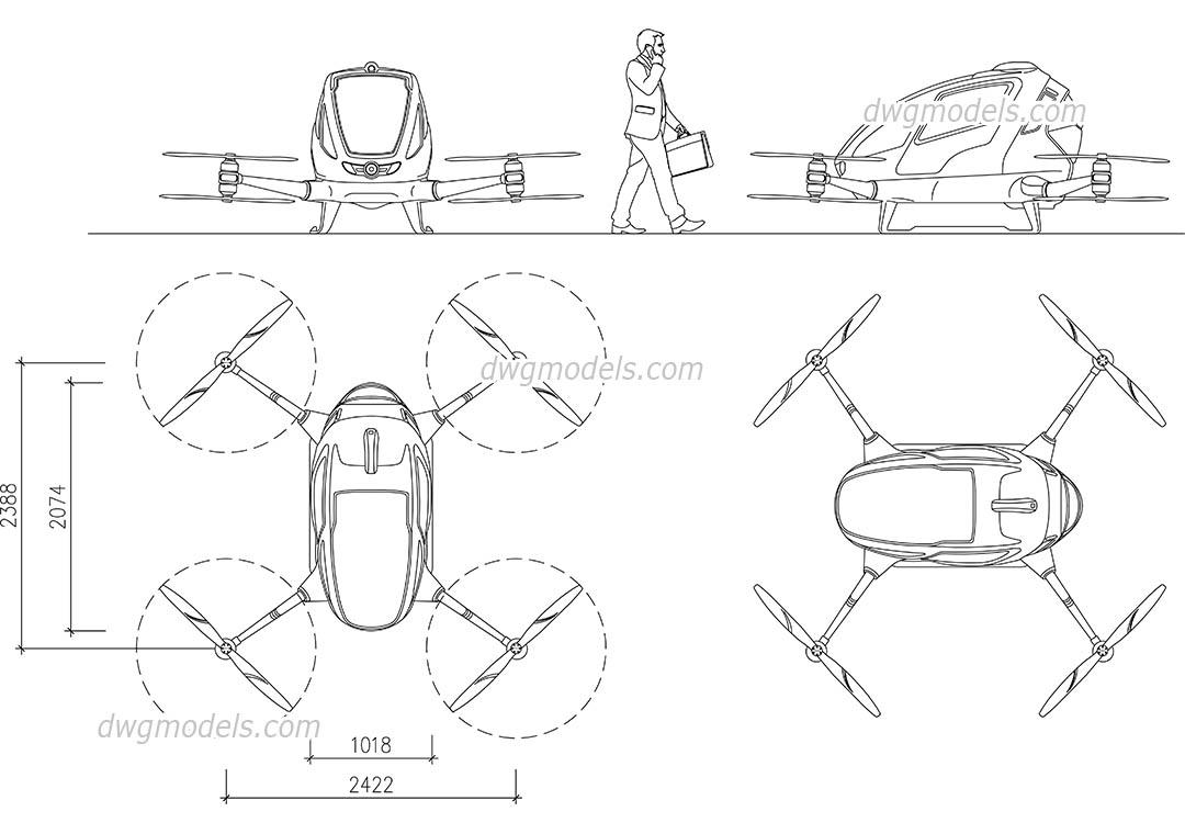 Passenger Drone Dubai