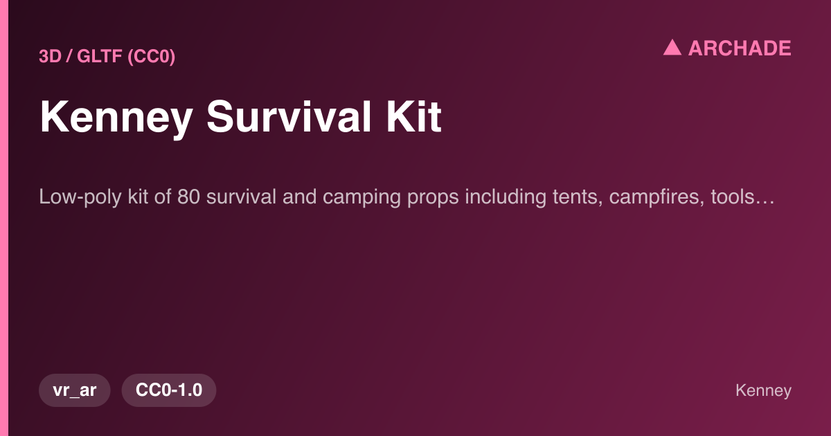 Kenney Survival Kit