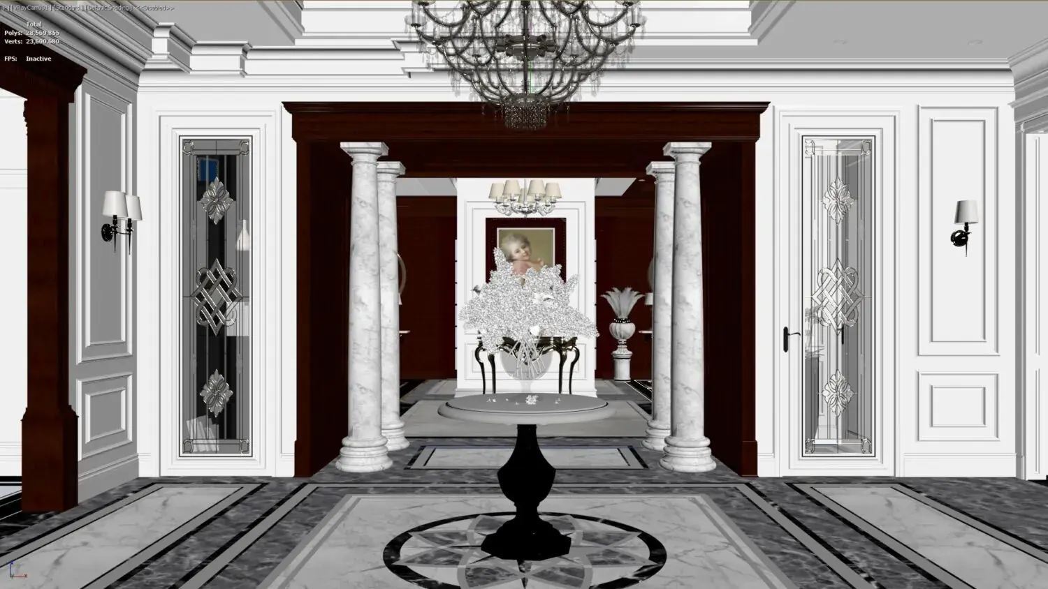 Neoclassical Interior