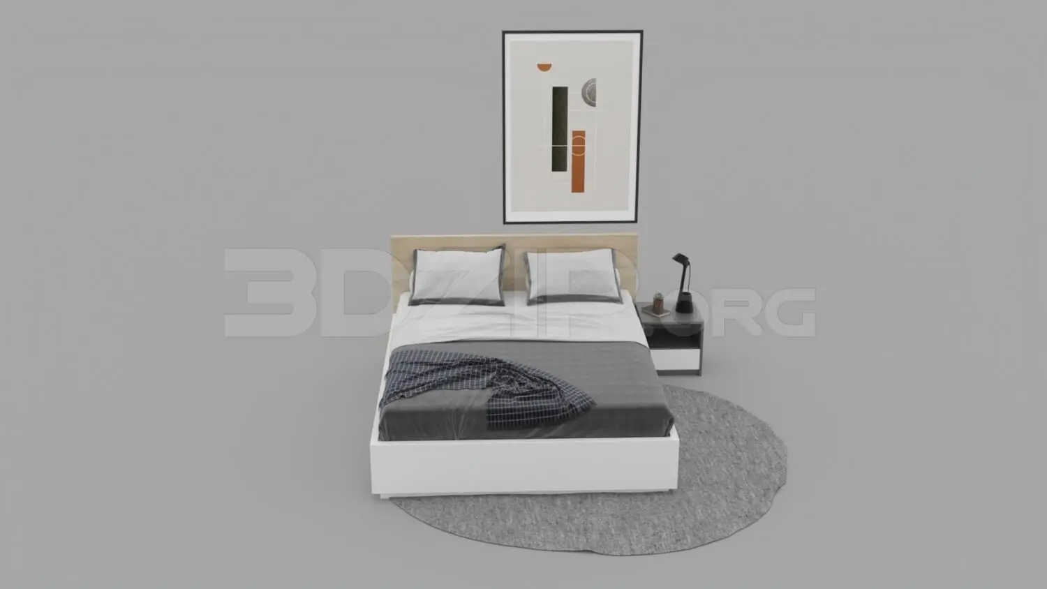 Bed — preview 1 (3dzip)