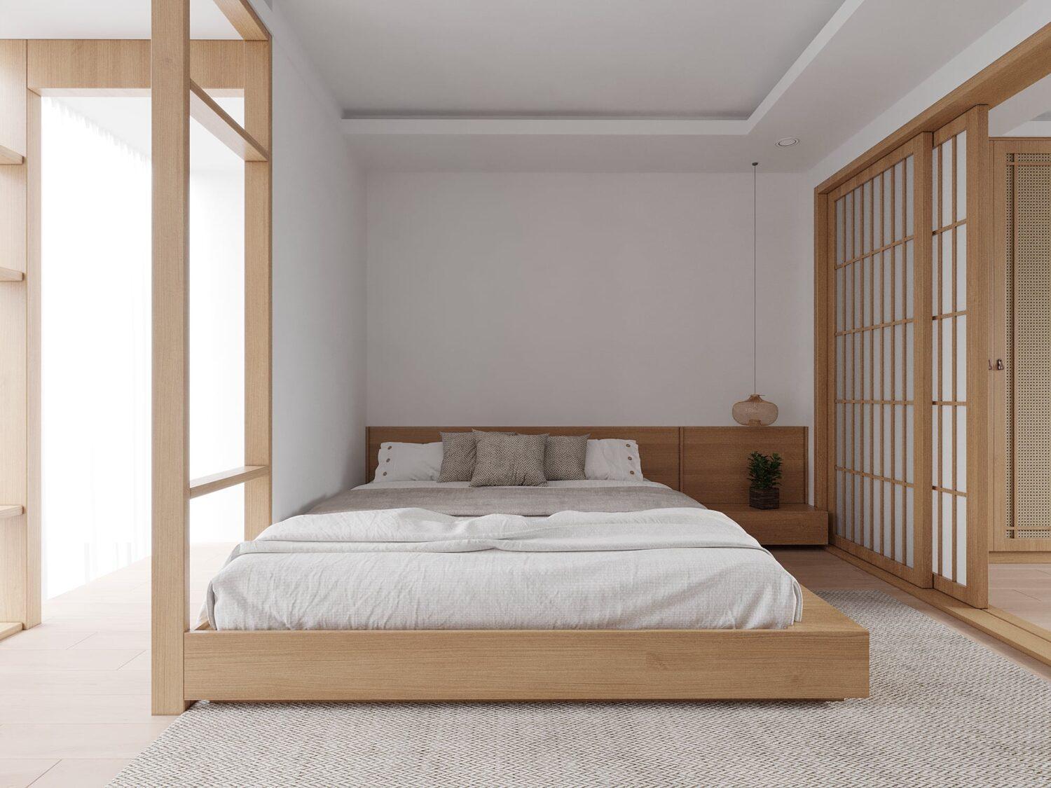 Interior Bedroom — preview 1, by Quang Pham (3dzip)