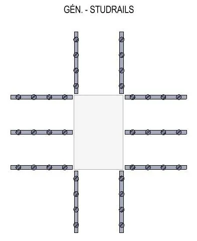 Simple Studrail Detail Item