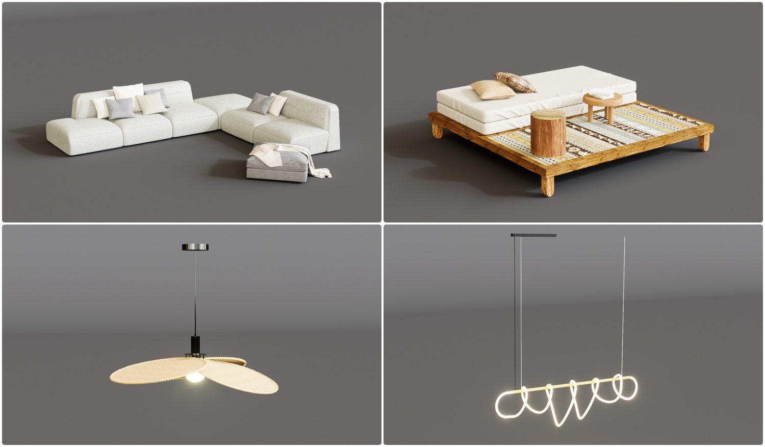 Furniture in Wabi Sabi Style