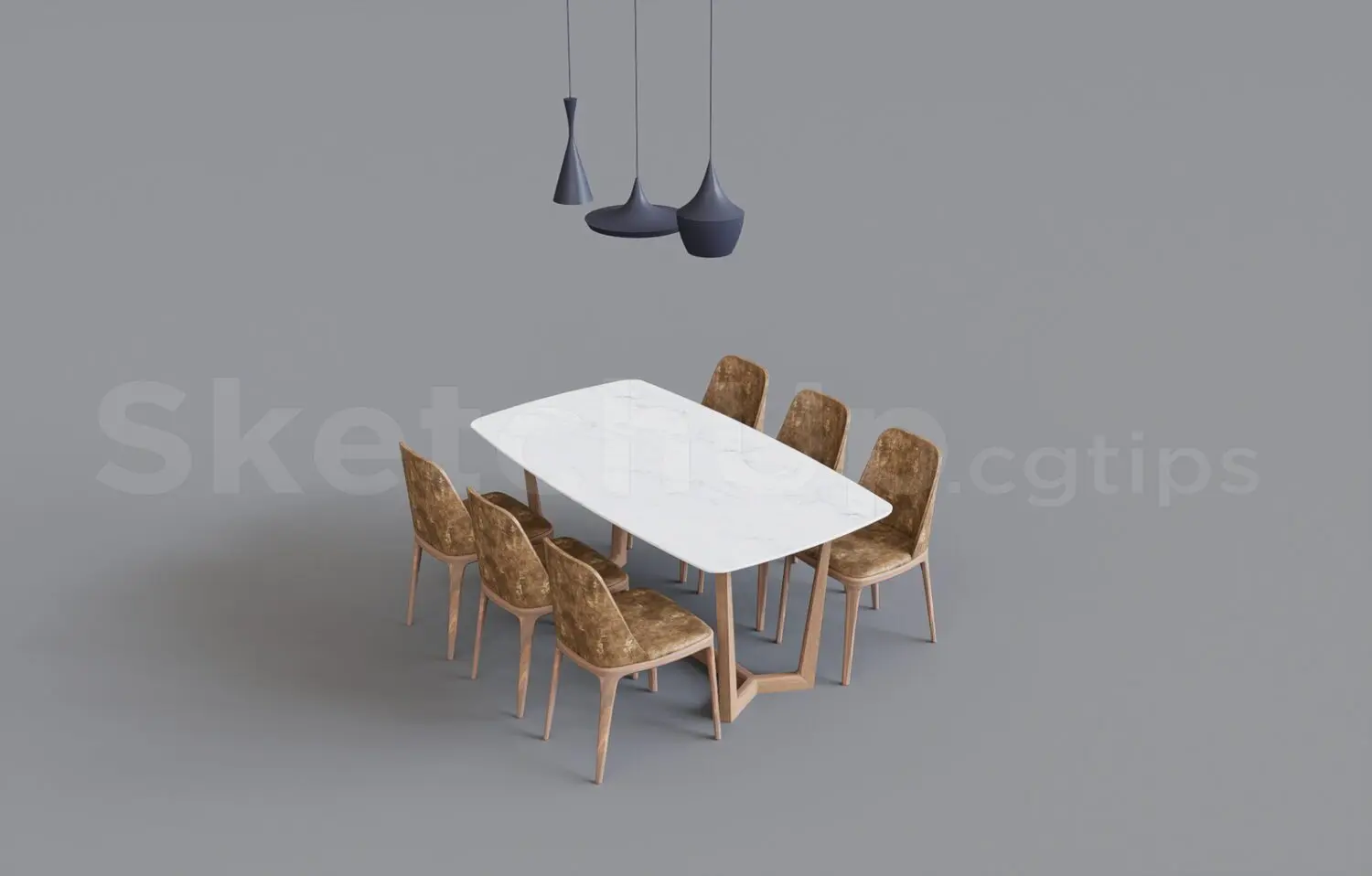 Dining Table — preview 1 (cgtips, CC0)