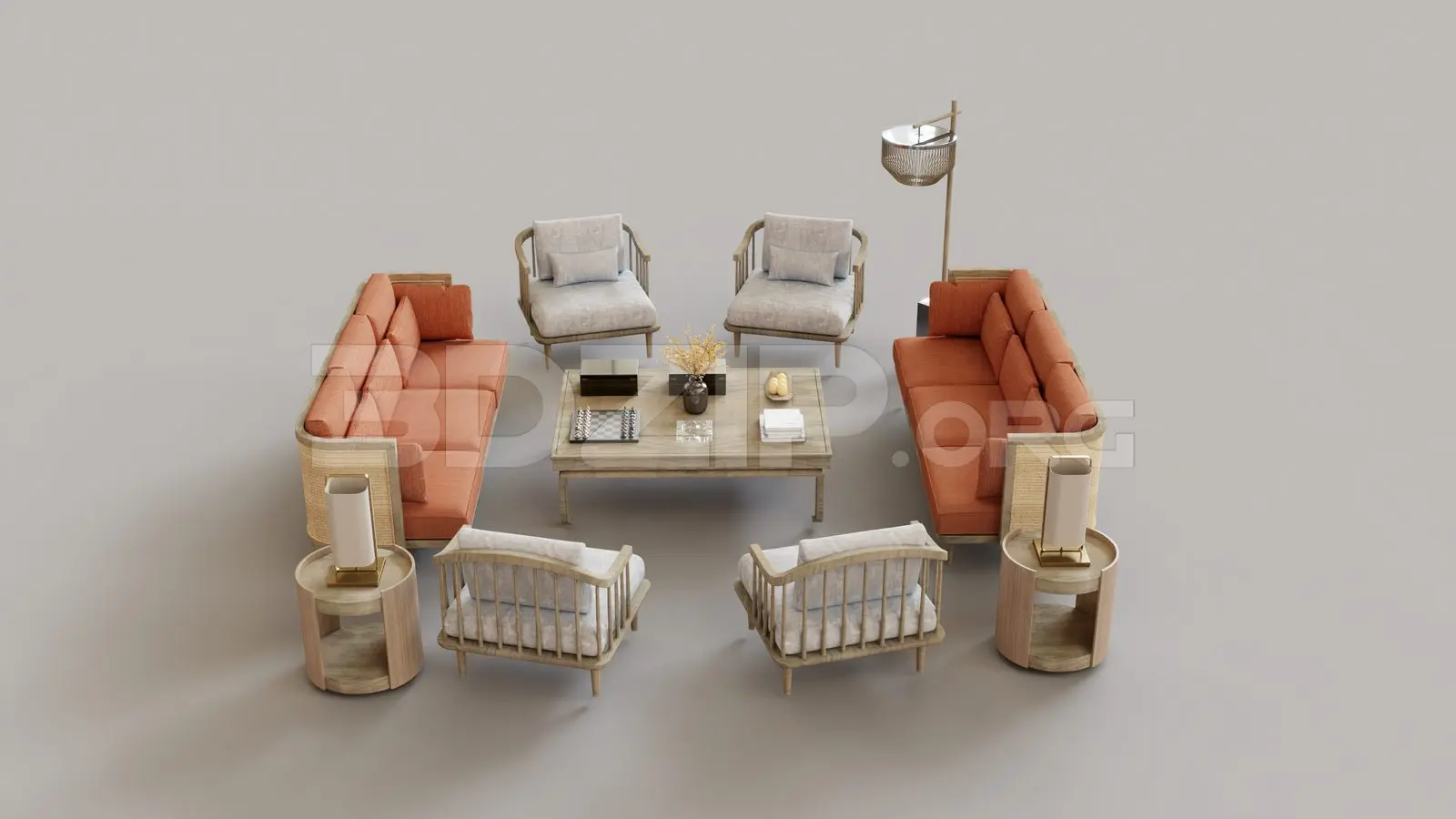 Sofa and Table- Chair