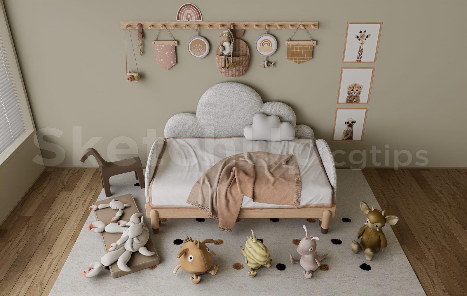 Kids Bedroom Interior