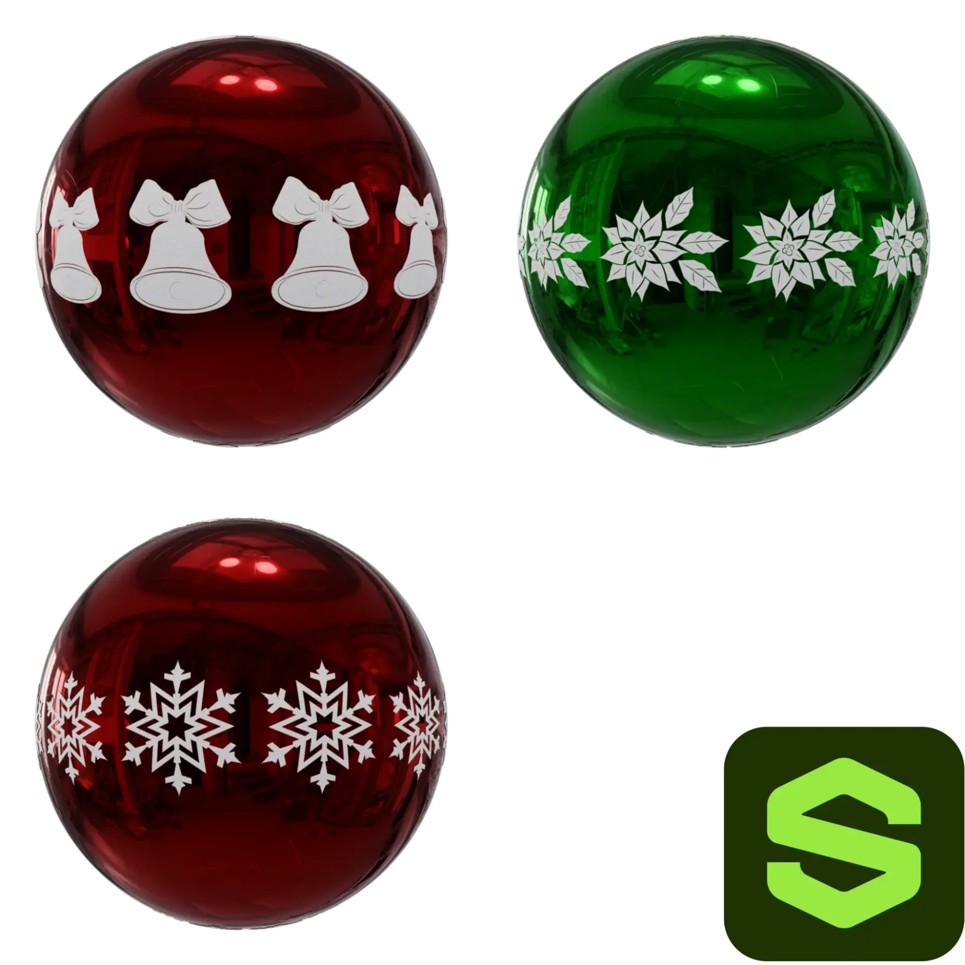 Christmas Tree Ornament Substance 002