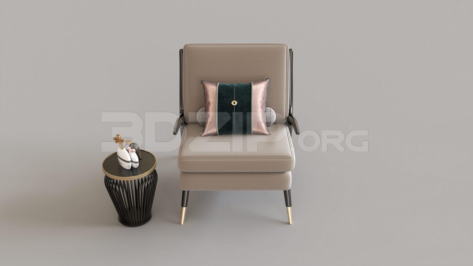 Armchair — preview 1 (3dzip)