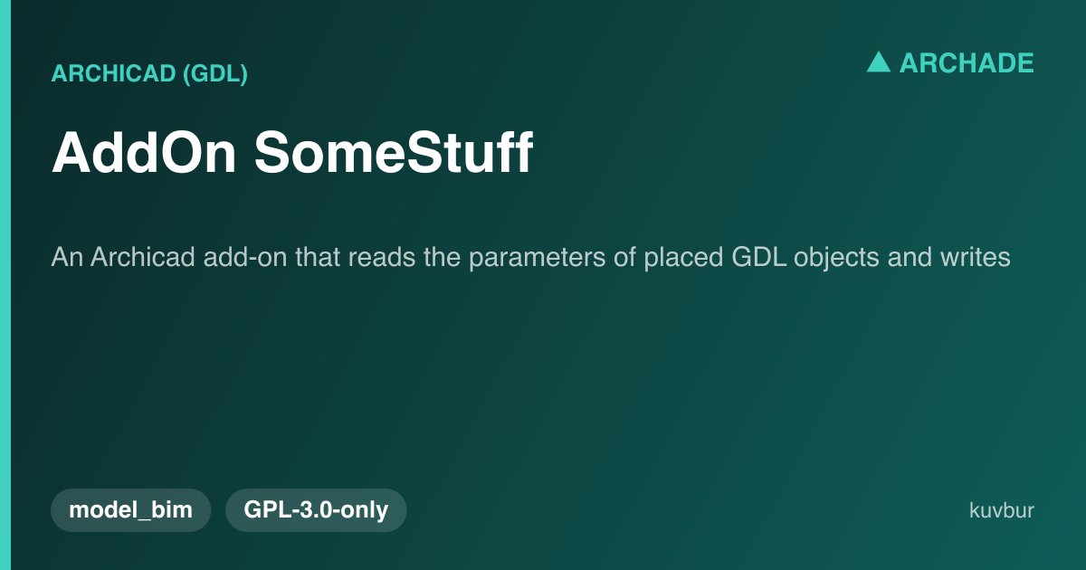AddOn SomeStuff