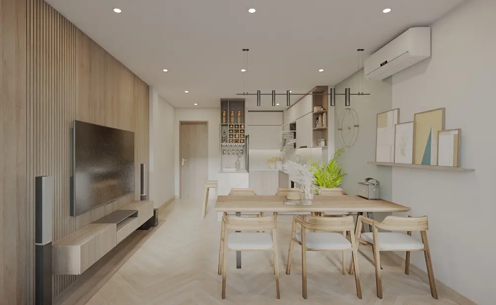 Interior Apartment Scene