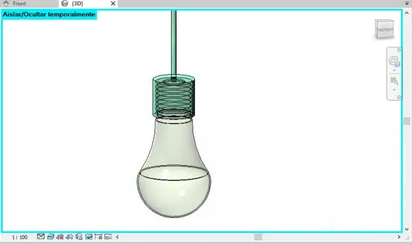 Bombillo parametrico 2021_Light bulb — preview 1, by ARQUITECTURA GRAFICA (RevitCity, CC0)