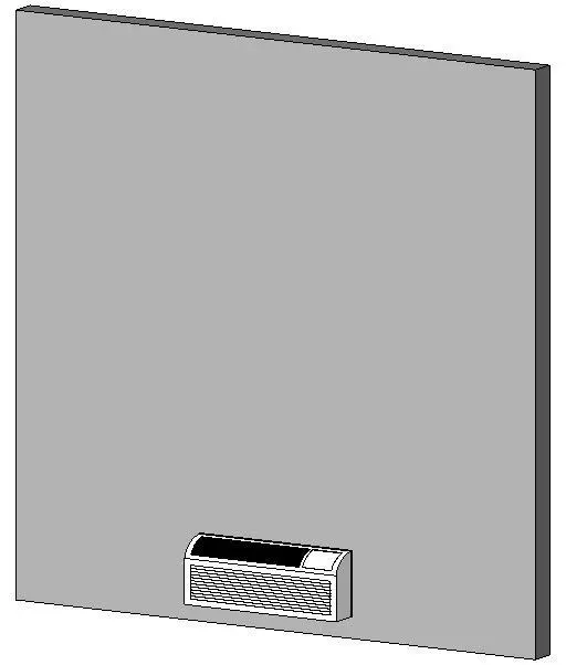 Packed Terminal Air Conditioner and Heat Pump — preview 1, by Architekker (RevitCity, CC0)