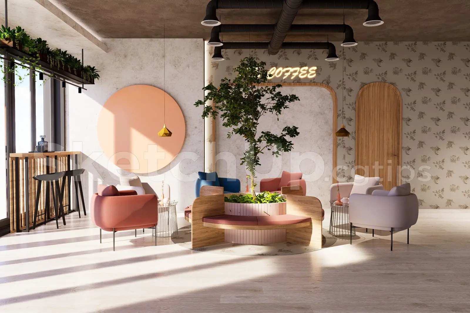 Coffee Room Interior