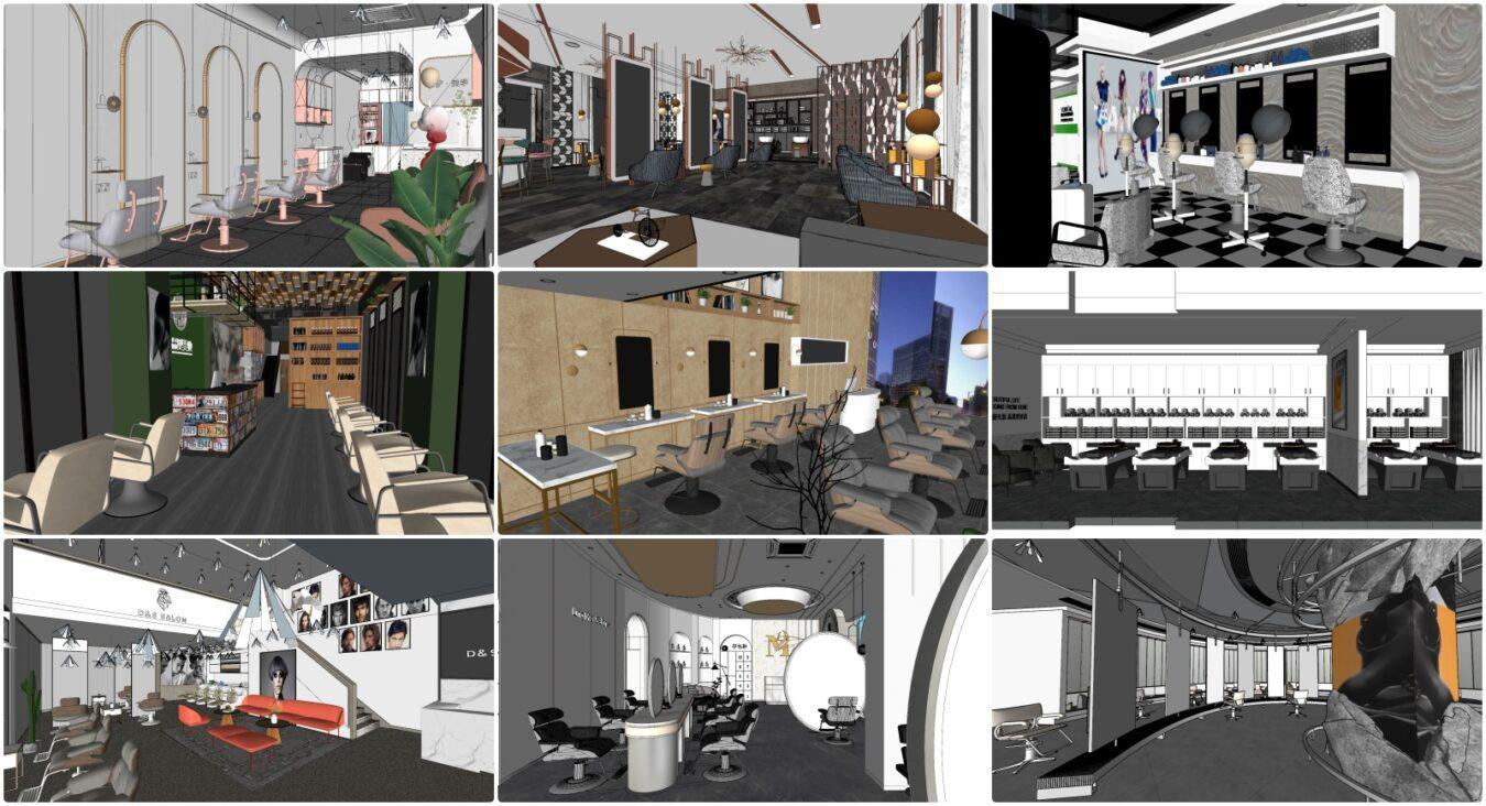 Beauty salon Interior