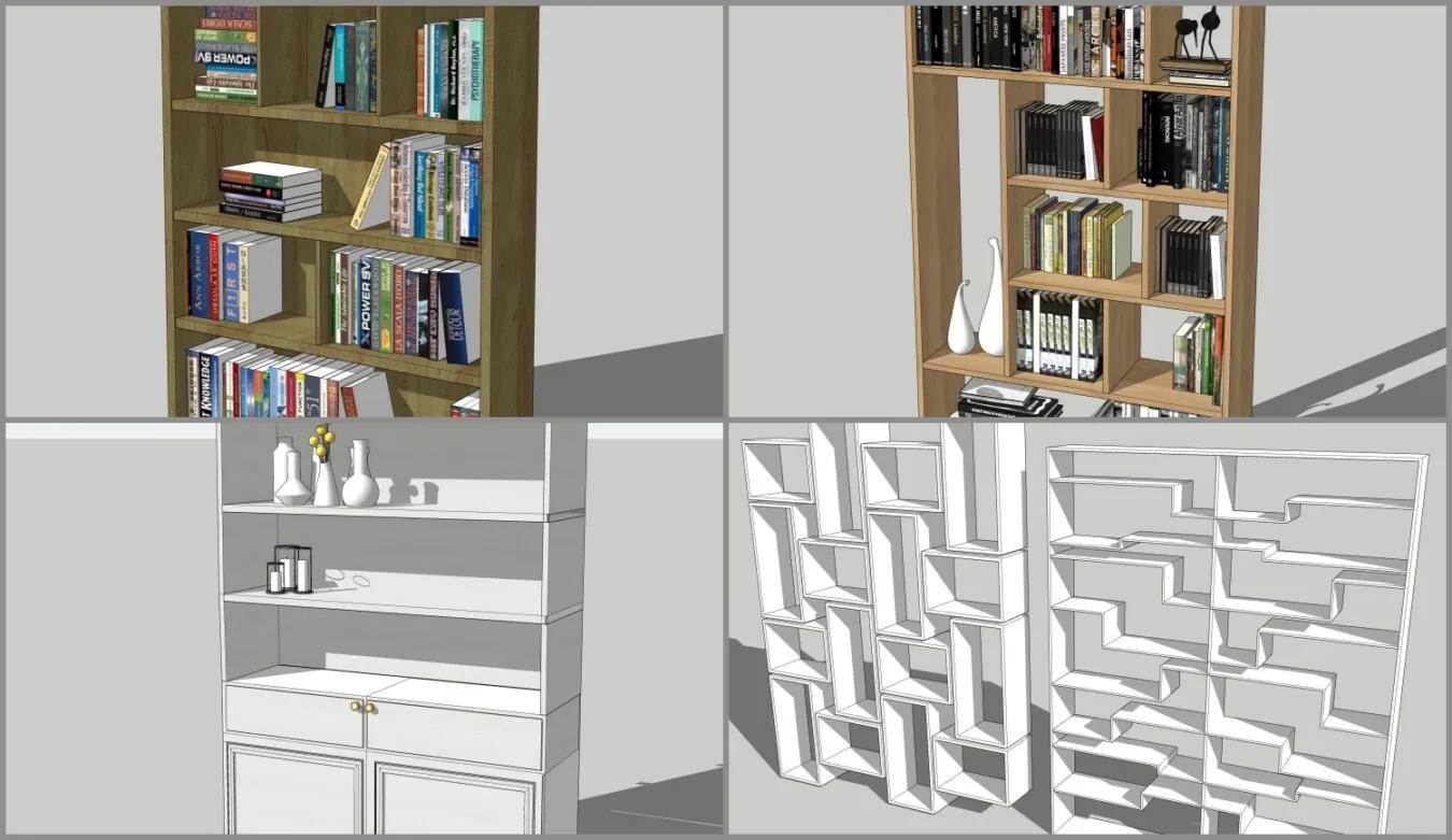 Combo Decorate Bookself