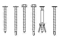 Screws 2d details for Revit 2019