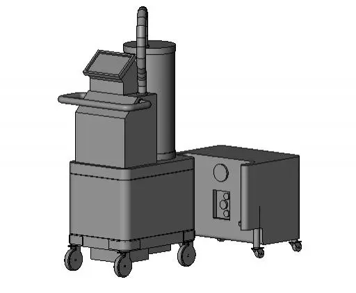 Neptune Waste Management System - Silver Rover with Docking Station