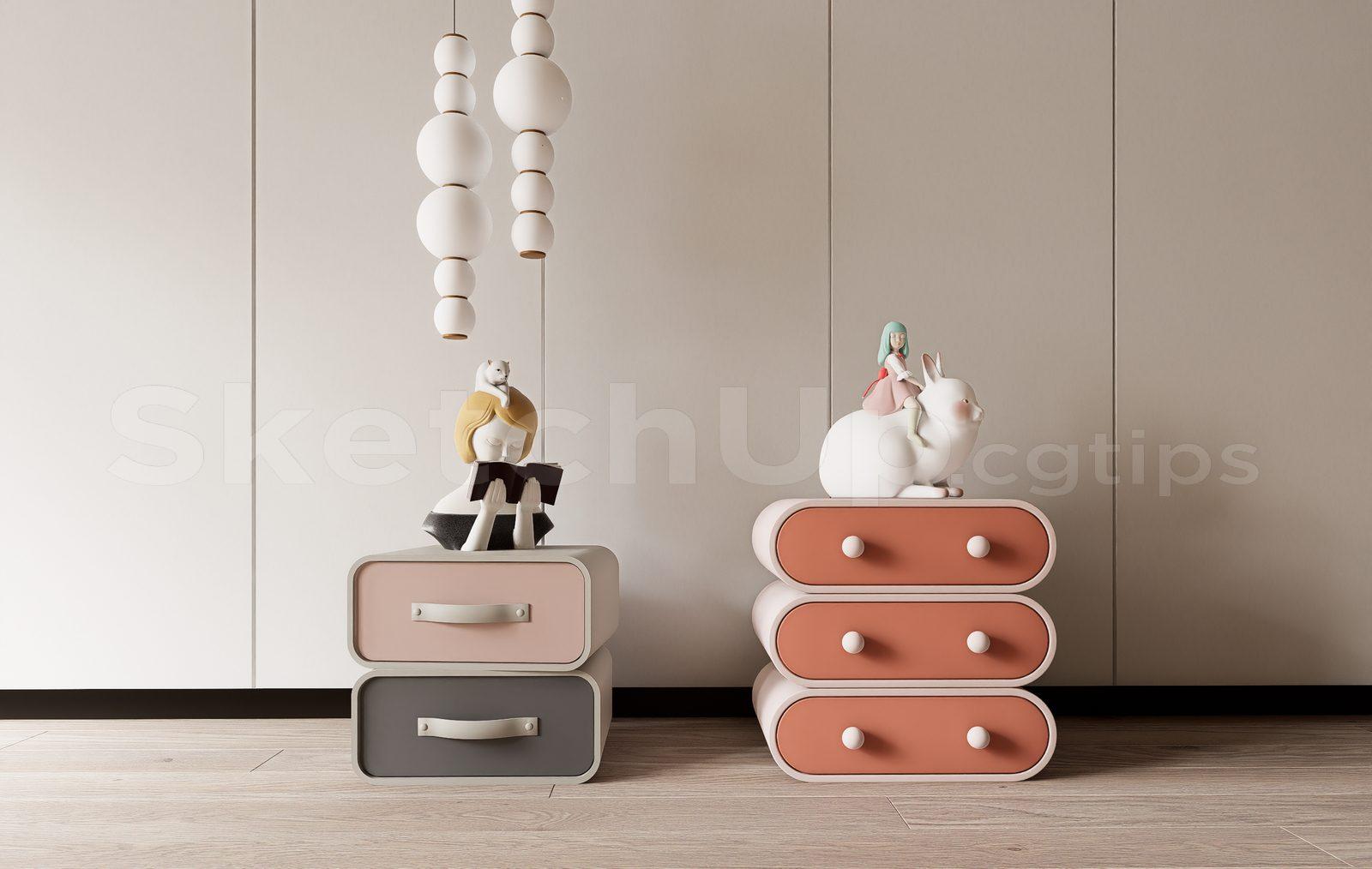 Kids’ nightstand
