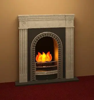 Victorian Fireplace