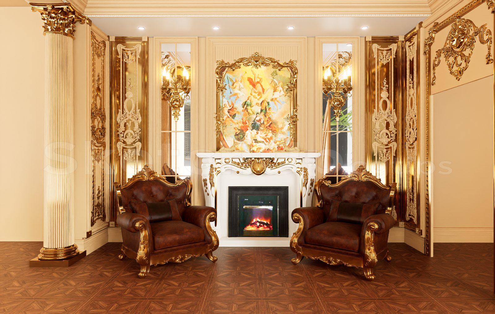Neoclassical Sofa