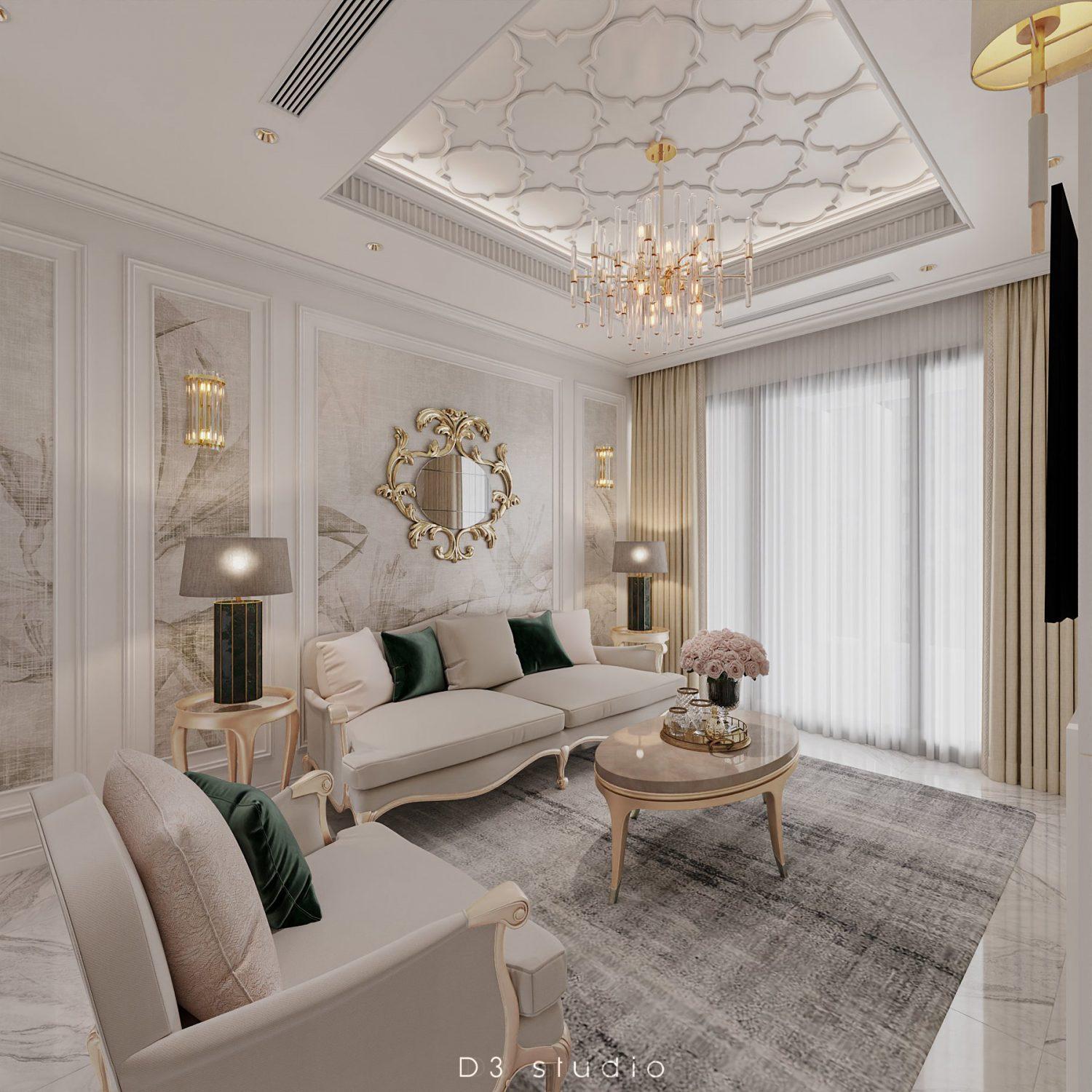 Living Room – Kitchen Interior