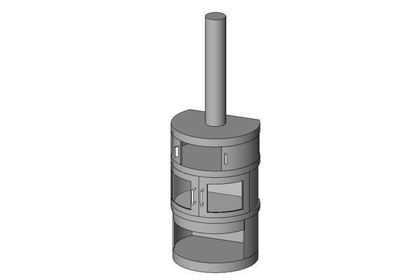 Woodstove - Rais 106
