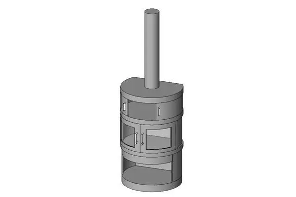 Woodstove - Rais 106