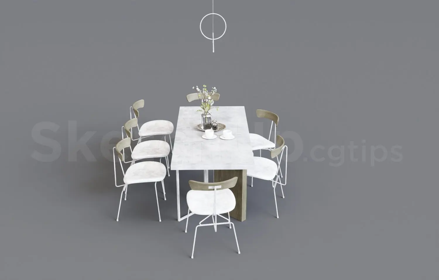 Dining Table — preview 1 (cgtips, CC0)