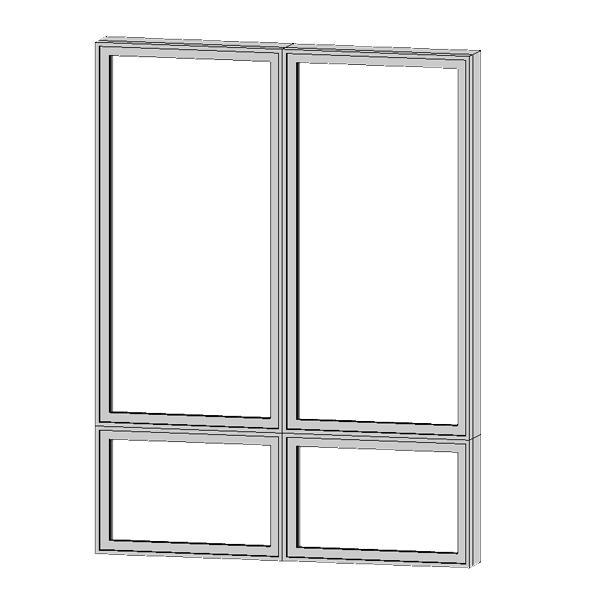 4x Fixed Window