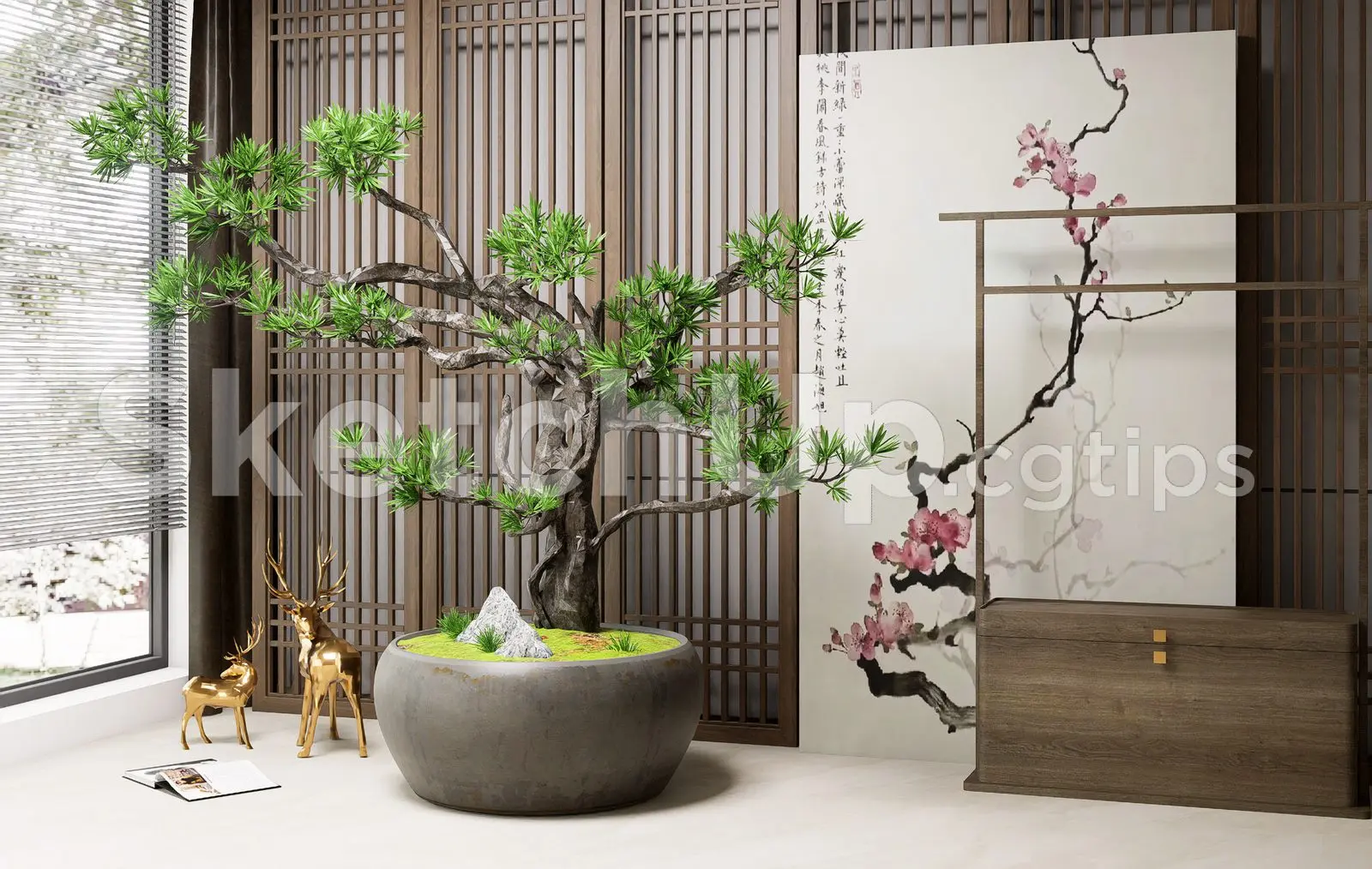 BonSai Tree — preview 1 (cgtips)