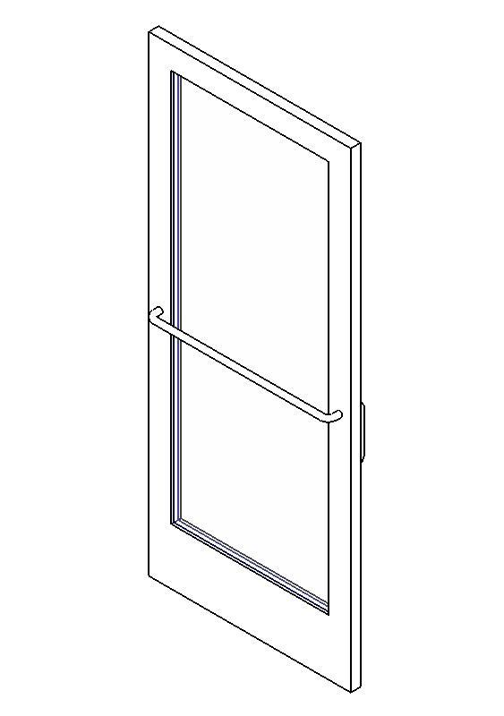 Storefront Entry Door- Single