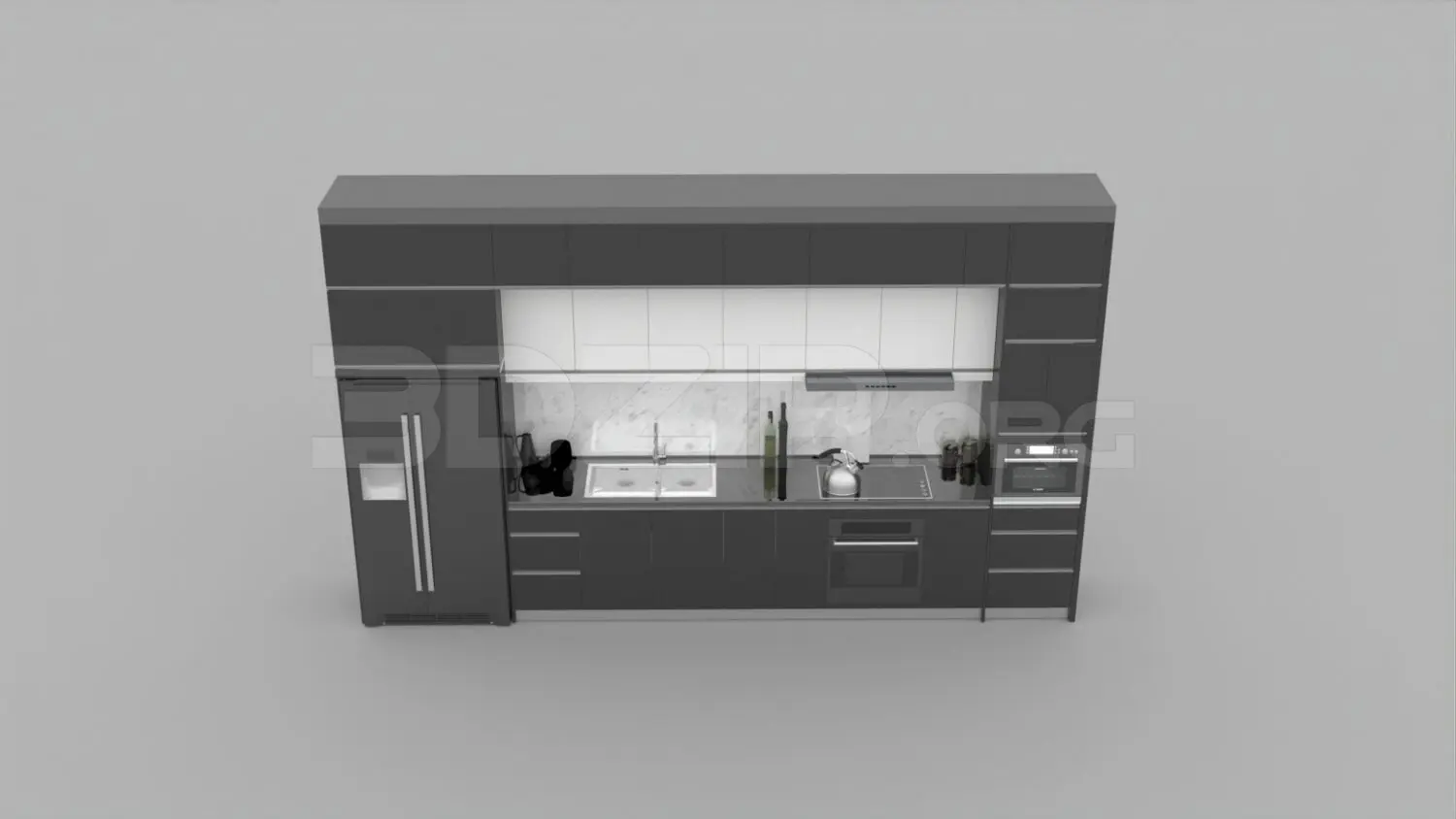 Kitchen — preview 1 (3dzip, CC0)