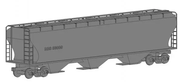 Hopper Rail Car