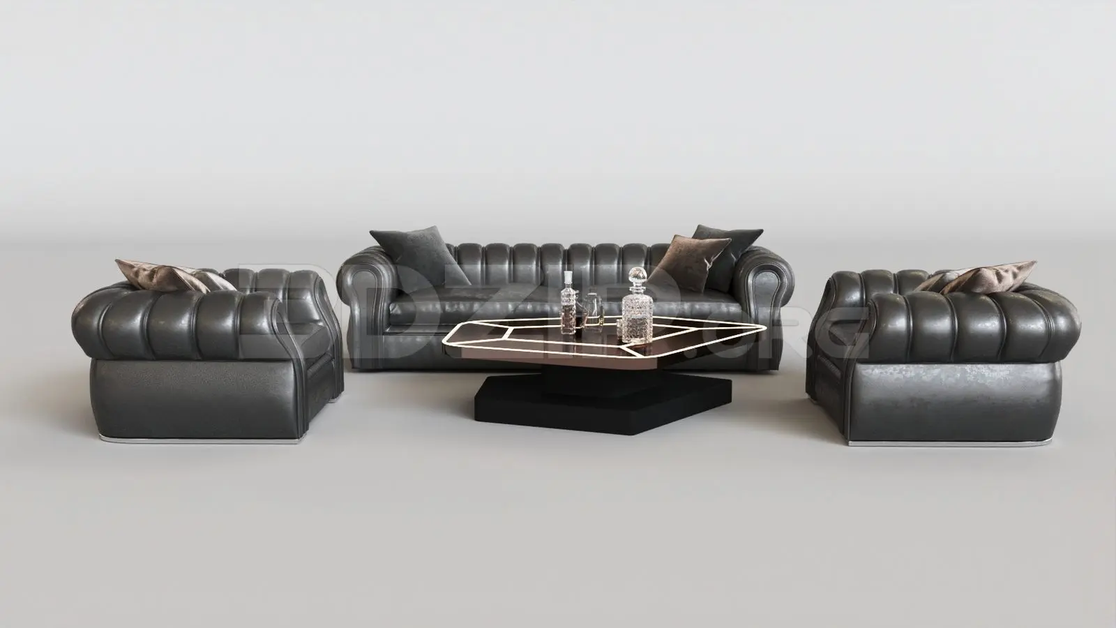 Sofa — preview 1 (3dzip, CC0)
