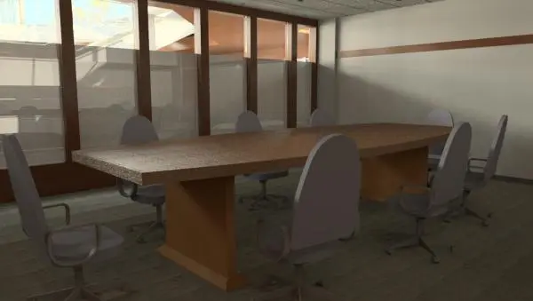 Conference Table — preview 1, by sbunnell (RevitCity, CC0)