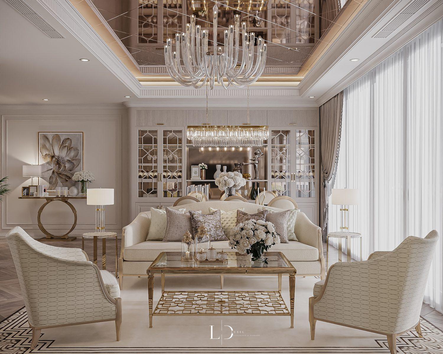 Living Room – Kitchen Interior