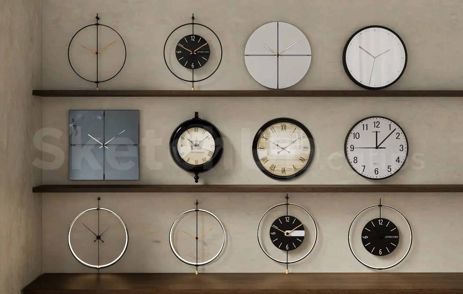 Luxury Contemporary Wall Clocks