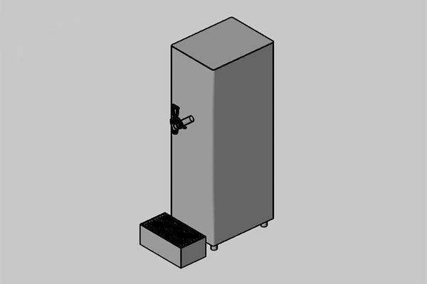 Hot water dispenser