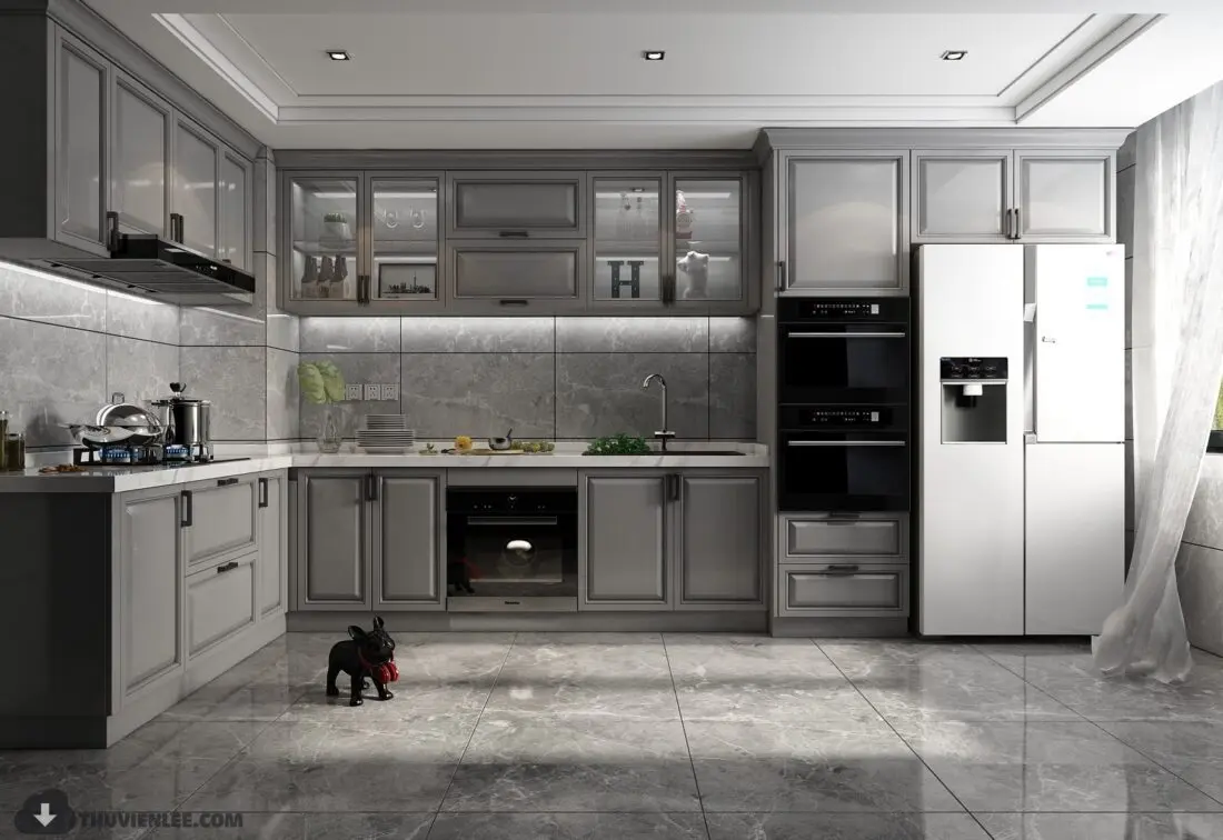 Kitchen 235 — preview 1, by HuyHieuLee (3dzip, CC0)