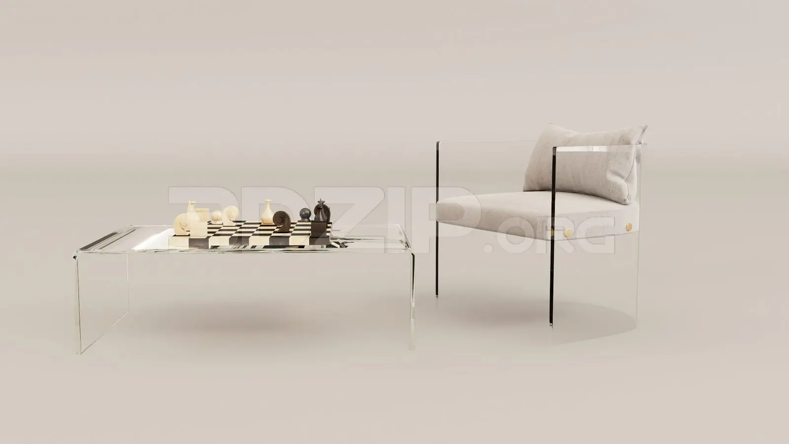 Armchair — preview 1 (3dzip)