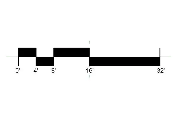Graphic Scale1-8 - Arch - Filled