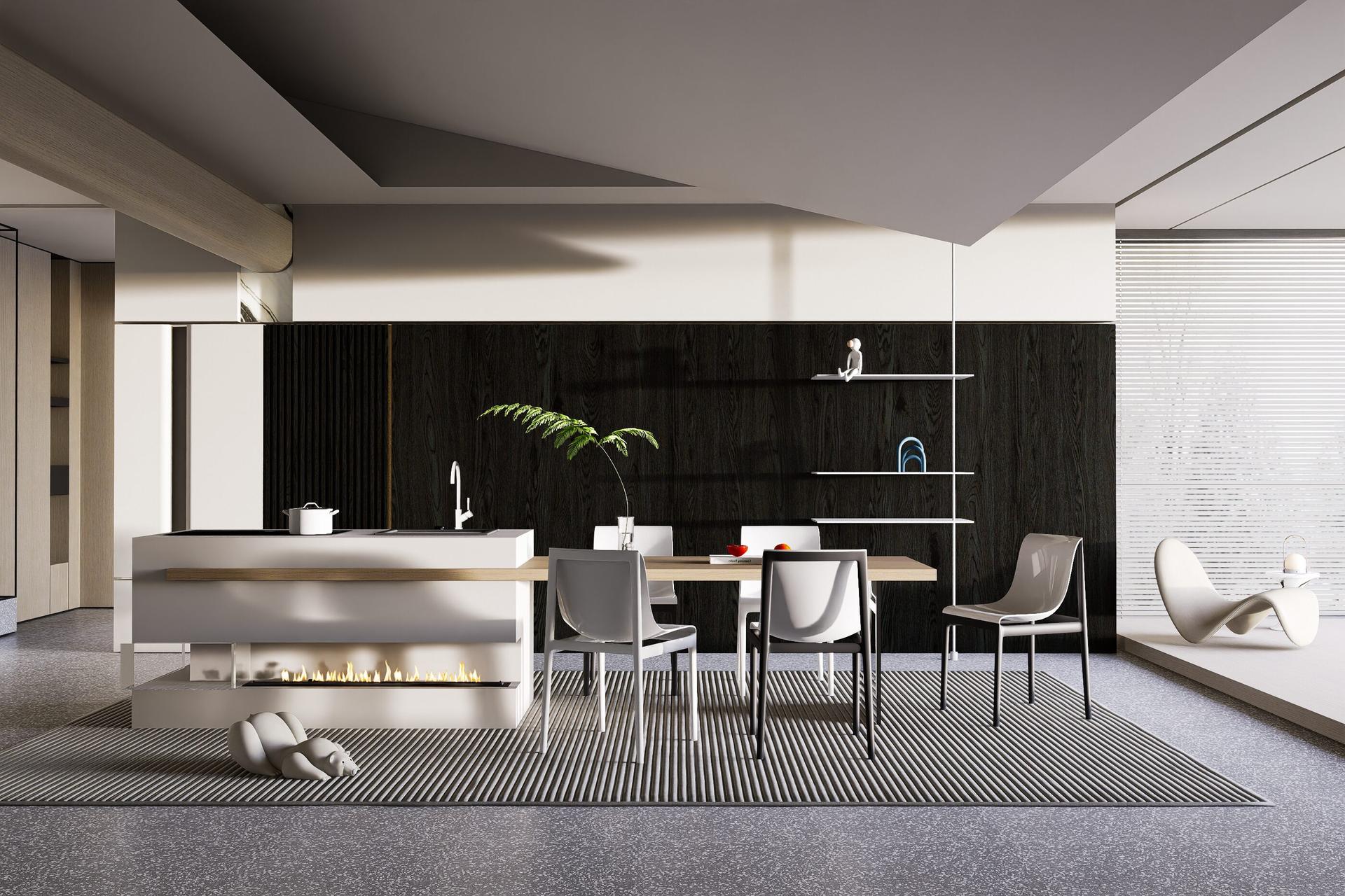 Kitchen Room Interior