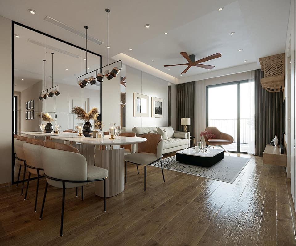 Interior Kitchen – Livingroom 307 Scene
